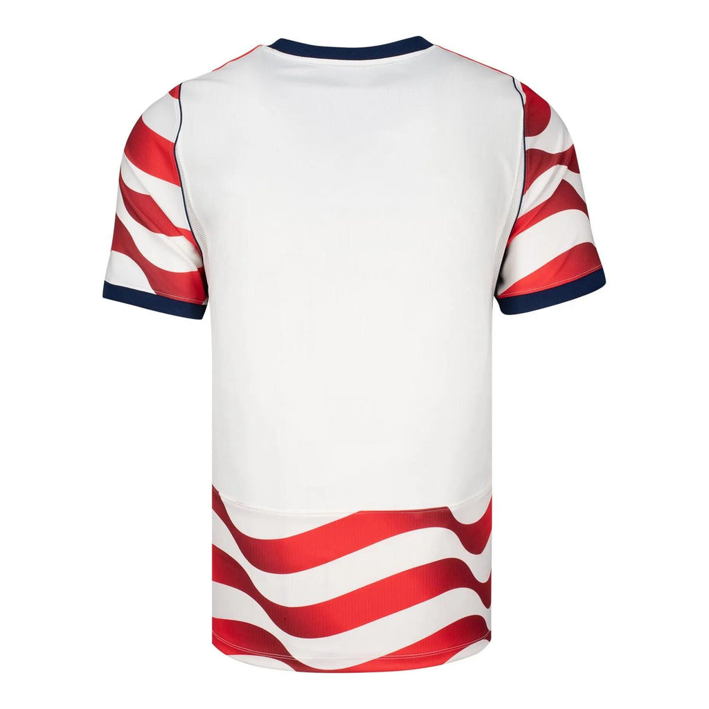 USA Men's Soccer 2026 World Cup Home Jersey - Wavy Stripes Edition
