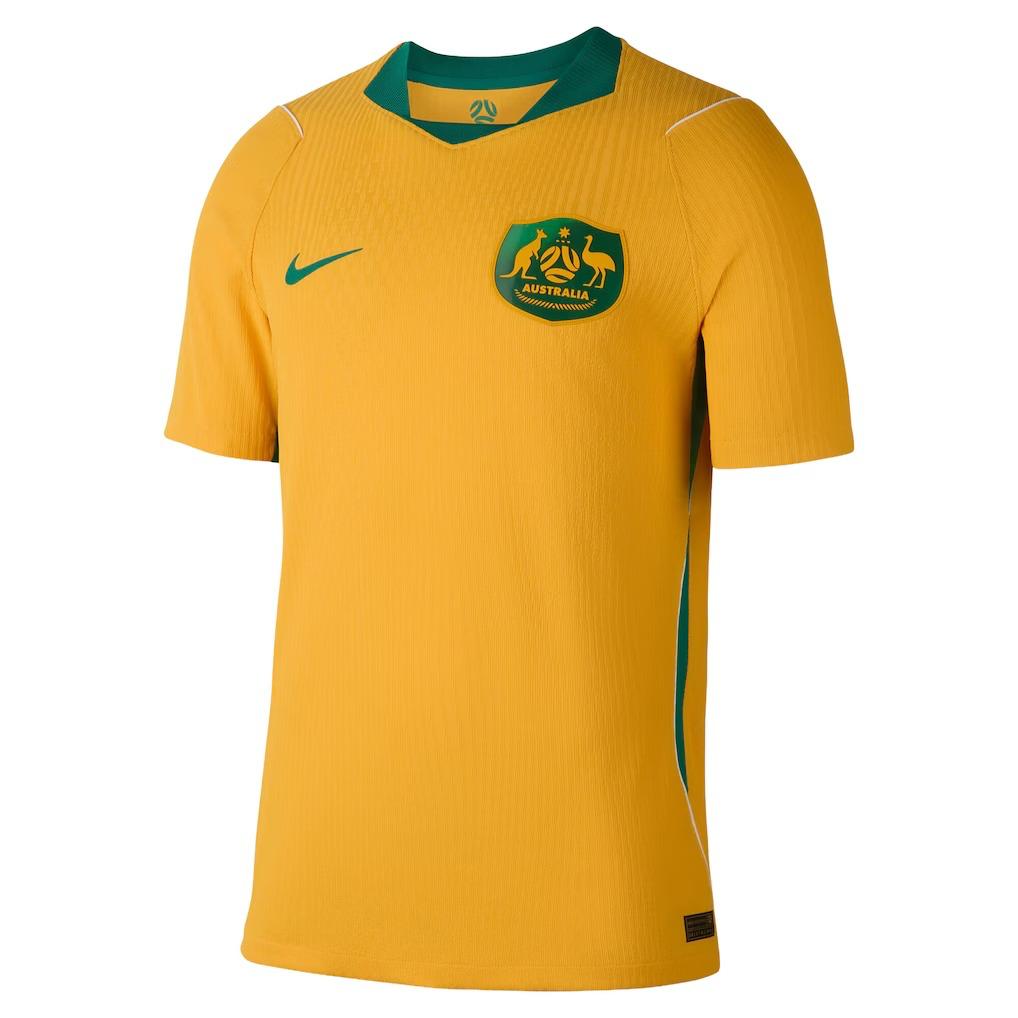 Gold Edition Australia National Team Men's Home Soccer Jersey