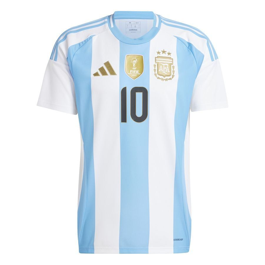 Argentina National Team Home Football Shirt - Lionel Messi 10 Edition
